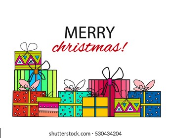 gifts. Christmas