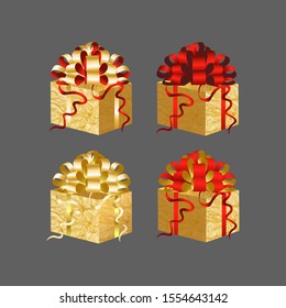 Gifts in a gold wrapper