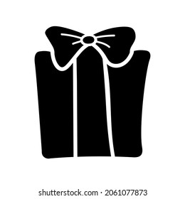 Gifts icon. Vector gift icon. Illustration of gift box. Christmas gift. Present gift box. Package