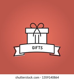 GIFTS LINE ICON SET