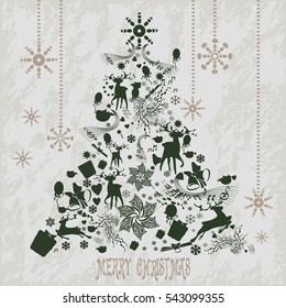 gifts on the Christmas tree