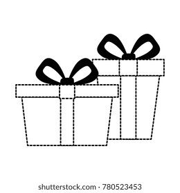gifts presents isolated icon
