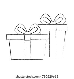 gifts presents isolated icon