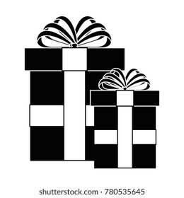 gifts presents isolated icon