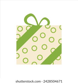 gifts and prizes flat vector