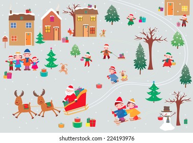 gifts of Santa Claus