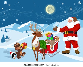 Gifts from Santa Claus