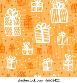 gifts seamless pattern