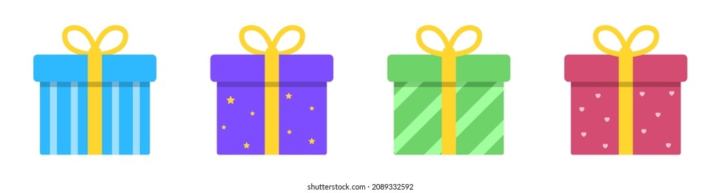 プレゼント 箱 手書き のイラスト素材 画像 ベクター画像 Shutterstock