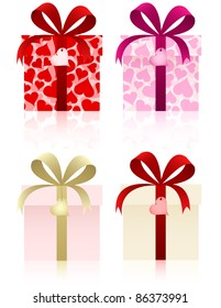 Gifts set for Valentine's day and other holidays.