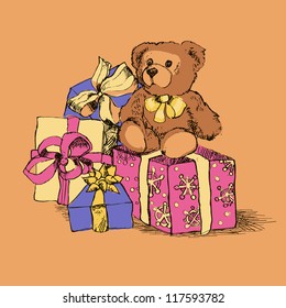 gifts vector