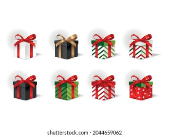 gifts vector christmas new year holiday