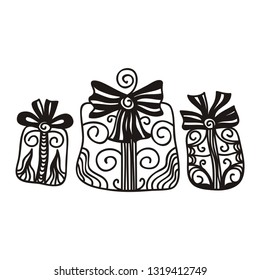 Gifts. Vector illustration