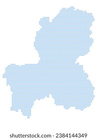 Gifu map circle dot icon