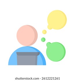 Gig Work Icon Element for Design