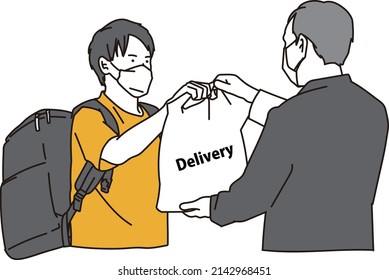 Gig Worker Doing Delivery Work