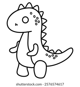 Giganotosaurus Coloring Page for Kids