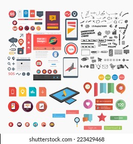 Gigante coleção de gráficos da Web