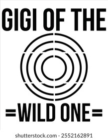 Gigi of the wild one T-shirt, Vector File