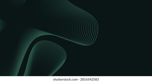 Fondo abstracto verde oscuro