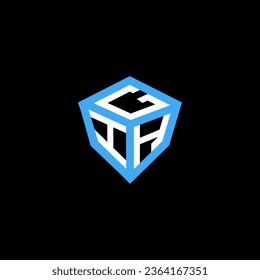 GIH letter logo vector design, GIH simple and modern logo. GIH luxurious alphabet design  
