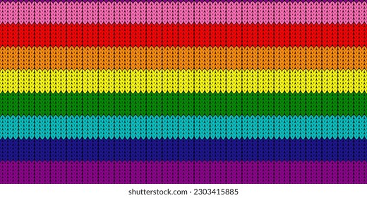Bandera del Orgullo Gilbert Baker. Ilustración de la bandera del orgullo. Símbolo de la comunidad Lgbt en colores arcoiris. Fondo vectorial para su diseño. BANDERA LGBT CON PUNTO. Bandera arco iris
