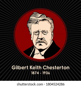 Gilbert Keith Chesterton (1874 - 1936) was an English writer, philosopher, lay theologian, and literary and art critic.