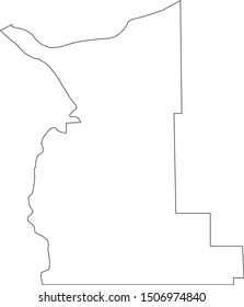 gilliam county map in oregon state