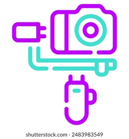 Gimbal-Symbol für Web, App, Infografik, etc