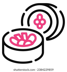 Gimbap icon illustration, for UIUX, Infographic, etc