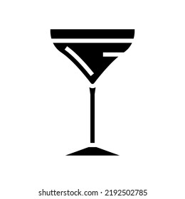 gimlet cocktail glass drink glyph icon vector. gimlet cocktail glass drink sign. isolated symbol illustration