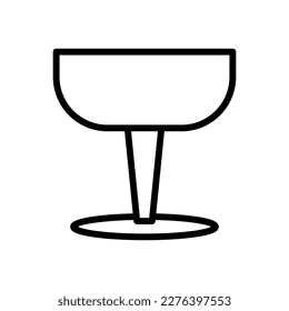 Gimlet cocktail icon alcoholic mixed drink vector image