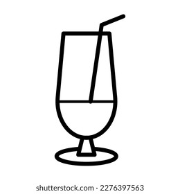 Gimlet cocktail icon alcoholic mixed drink vector image