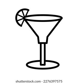 Gimlet cocktail icon alcoholic mixed drink vector image