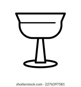 Gimlet cocktail icon alcoholic mixed drink vector image