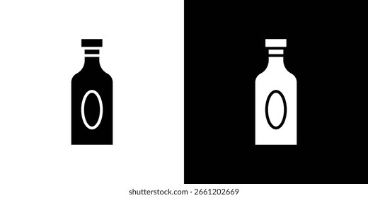 Ilustraciones del Clipart del Vector del icono de la ginebra en estilo plano