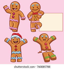 Ginger Bread Character Set