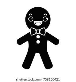 ginger bread kawaii character
