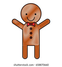 ginger cookie christmas icon