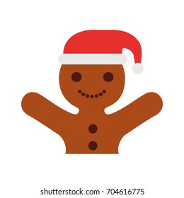 ginger cookie christmas icon