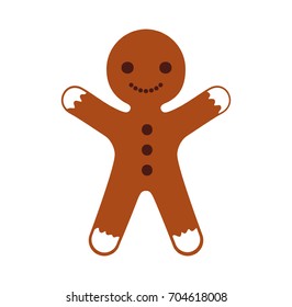 ginger cookie christmas icon