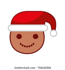 ginger cookie christmas icon