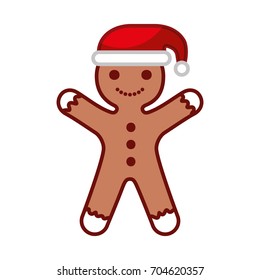 ginger cookie christmas icon