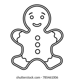 Ginger cookie icon