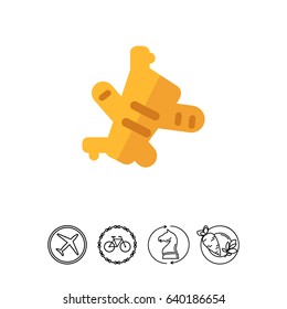 Ginger flat icon