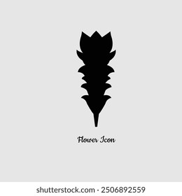 Ginger flowers. Tropical flowers collection, hand drawn vector illustration.