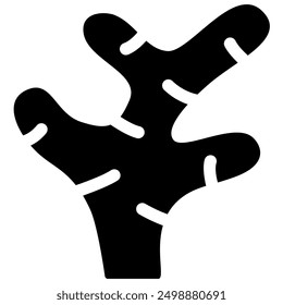 ginger icon with glyph style