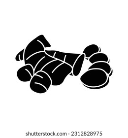ginger icon vector design template in white background