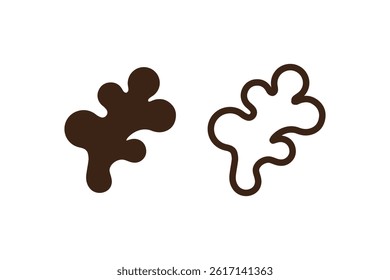 Ginger icon vector silhouette illustration isolated white background