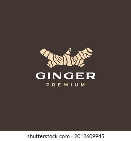 Ginger Logo Vector Icon Illustration